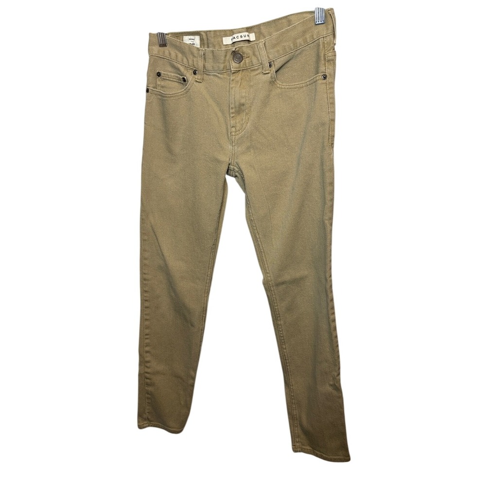 PacSun Slim Fit Jeans in Khaki Tan